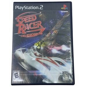 Speed Racer The Video Game PS2 Case Manual Only NTSC
